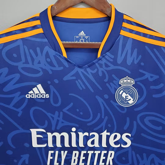 Real Madrid Graffiti Special Edition Jersey 2024/25 – Blue Football Shirt