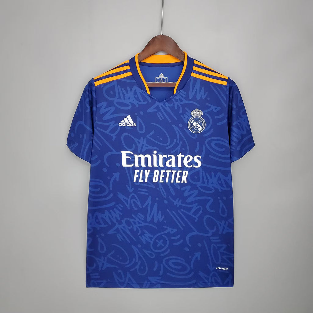 Real Madrid Graffiti Special Edition Jersey 2024/25 – Blue Football Shirt