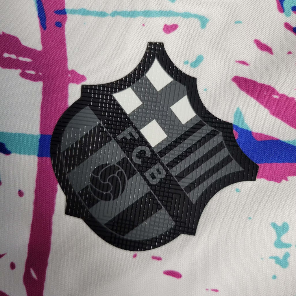 FC Barcelona 2023/24 White Training Jersey – Football Training Shirt