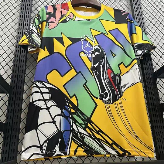 Brazil Essentials Boxy Soccer Jersey 2026 – Special Edition Streetwear Shirt