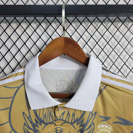 Real Madrid Yellow Dragon Special Edition Jersey 2023/24 – Limited Edition Football Shirt