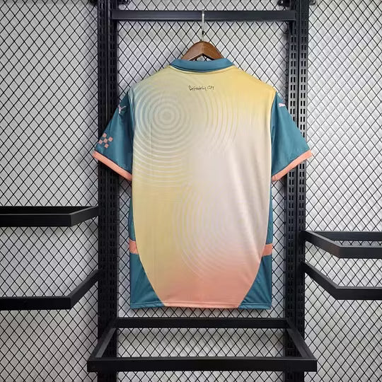 Manchester City Special Edition Jersey 2024/25 – Cream & Blue Football Shirt