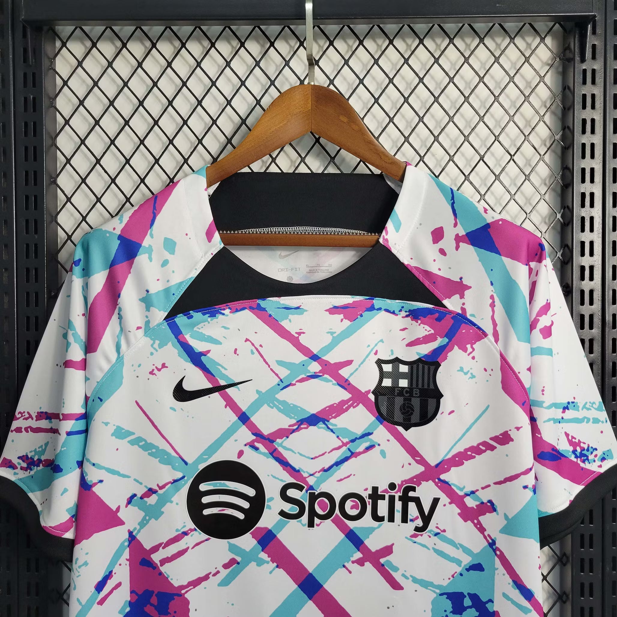 FC Barcelona 2023/24 White Training Jersey – Football Training Shirt