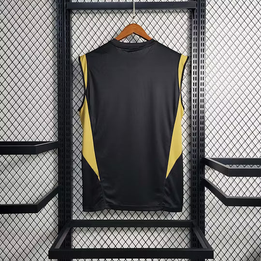 Real Madrid 2023/24 Black Training Vest – Elite Football Training Top