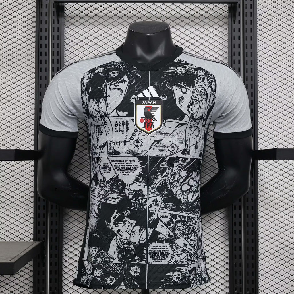 Japan Anime Black Player Jersey 2024 – Limited Edition Football Shirt