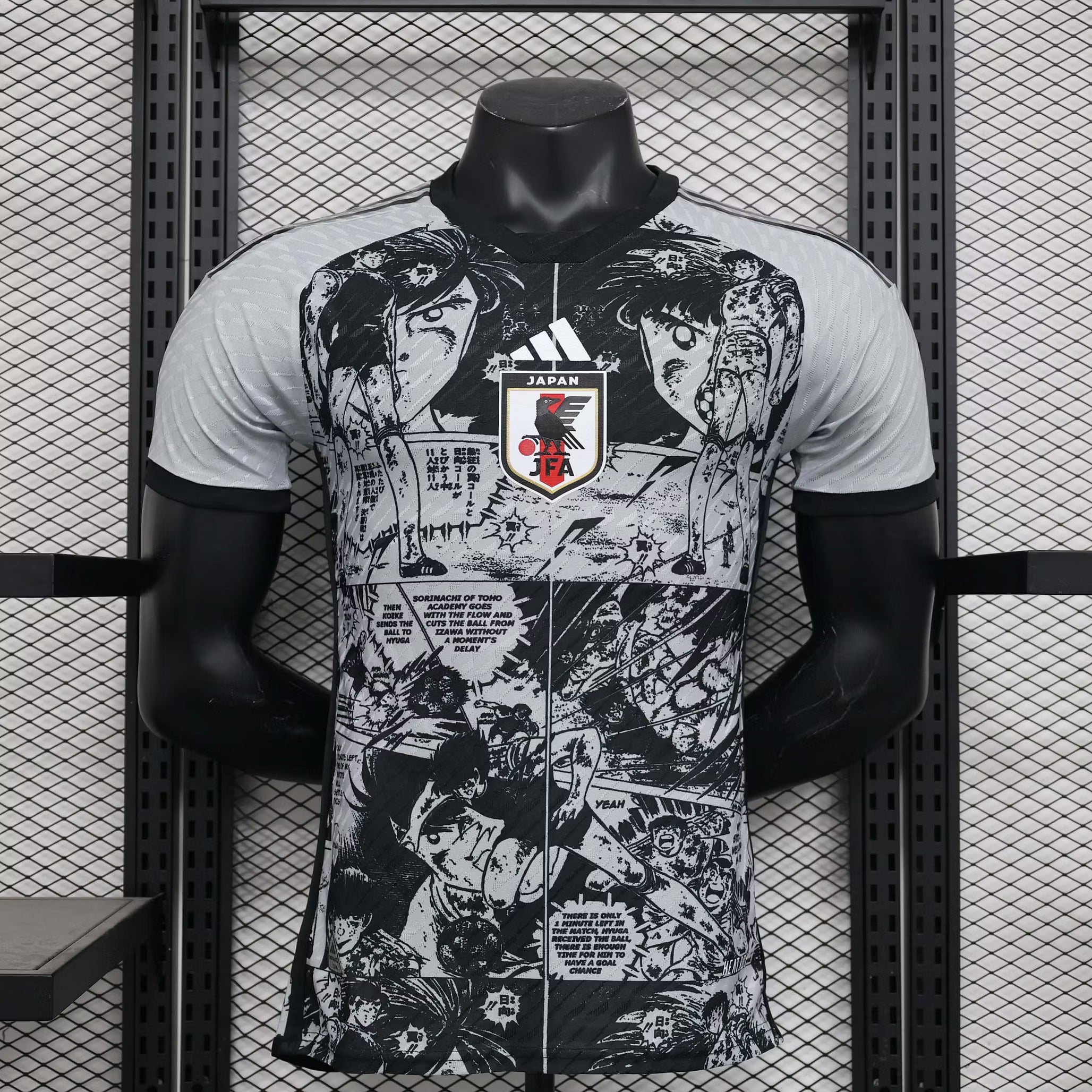 Japan Anime Black Player Jersey 2024 – Limited Edition Football Shirt