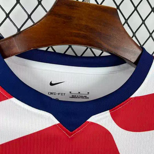 USA 2026 Home Jersey – Red & White Wave Edition