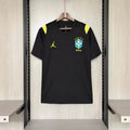 Brazil Black Training Soccer Jersey 2026 – Performance Edition