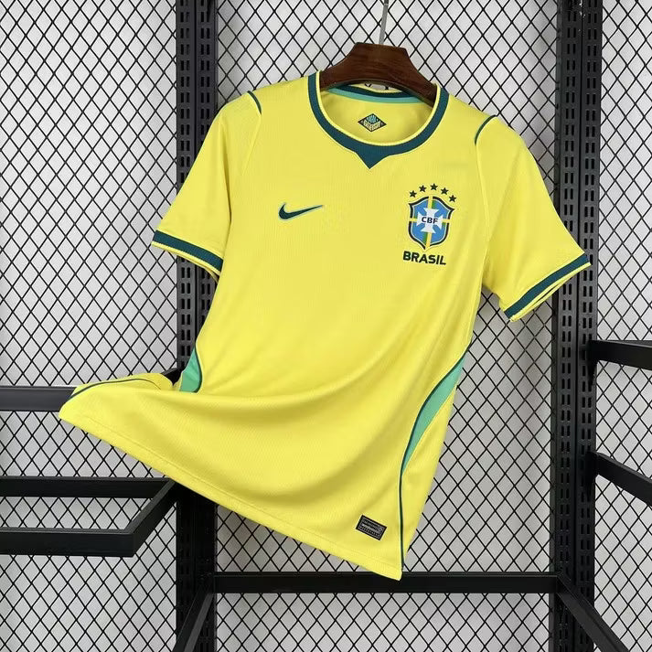 Brazil Home Jersey 2026 – Yellow Football Shirt | Premium Fan Edition