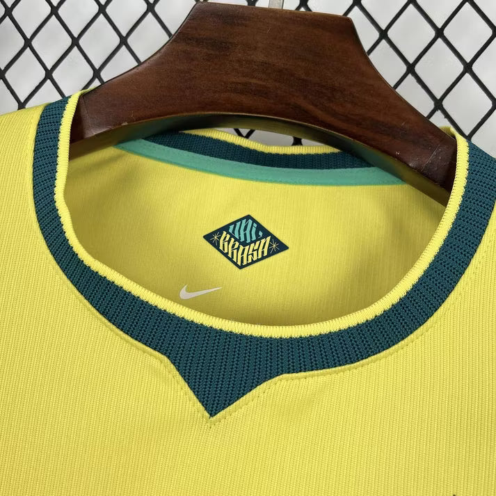 Brazil Home Jersey 2026 – Yellow Football Shirt | Premium Fan Edition