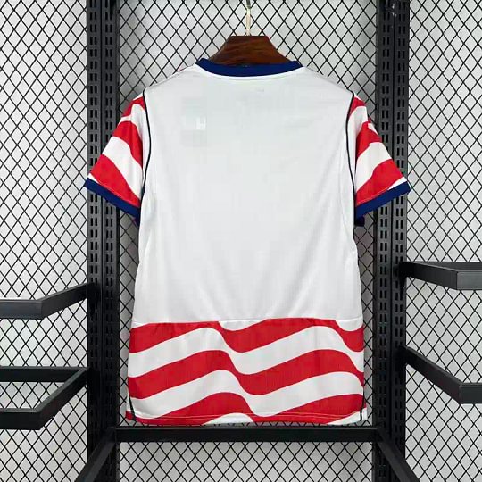 USA 2026 Home Jersey – Red & White Wave Edition
