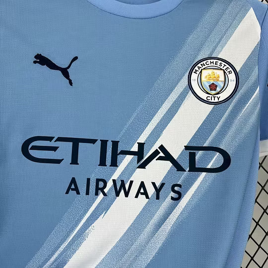 Manchester City Home Jersey 2025/26 – Sky Blue Football Shirt