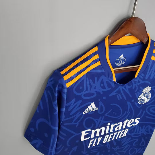 Real Madrid Graffiti Special Edition Jersey 2024/25 – Blue Football Shirt