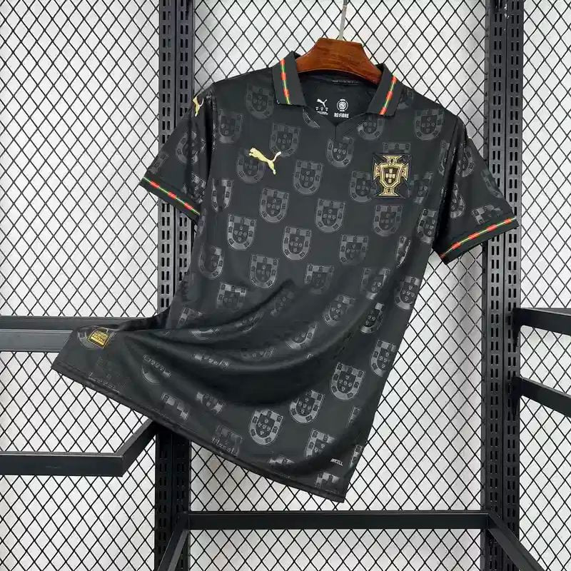 Portugal 2025/26 Black Special Edition Football Jersey – Premium Quality
