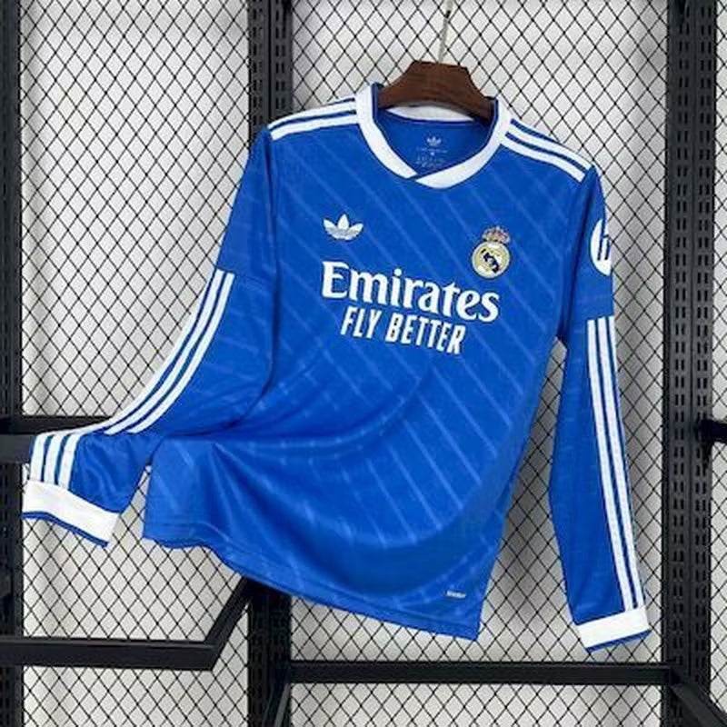 Real Madrid 2025/26 Third Long Sleeve Jersey – Premium Football Shirt