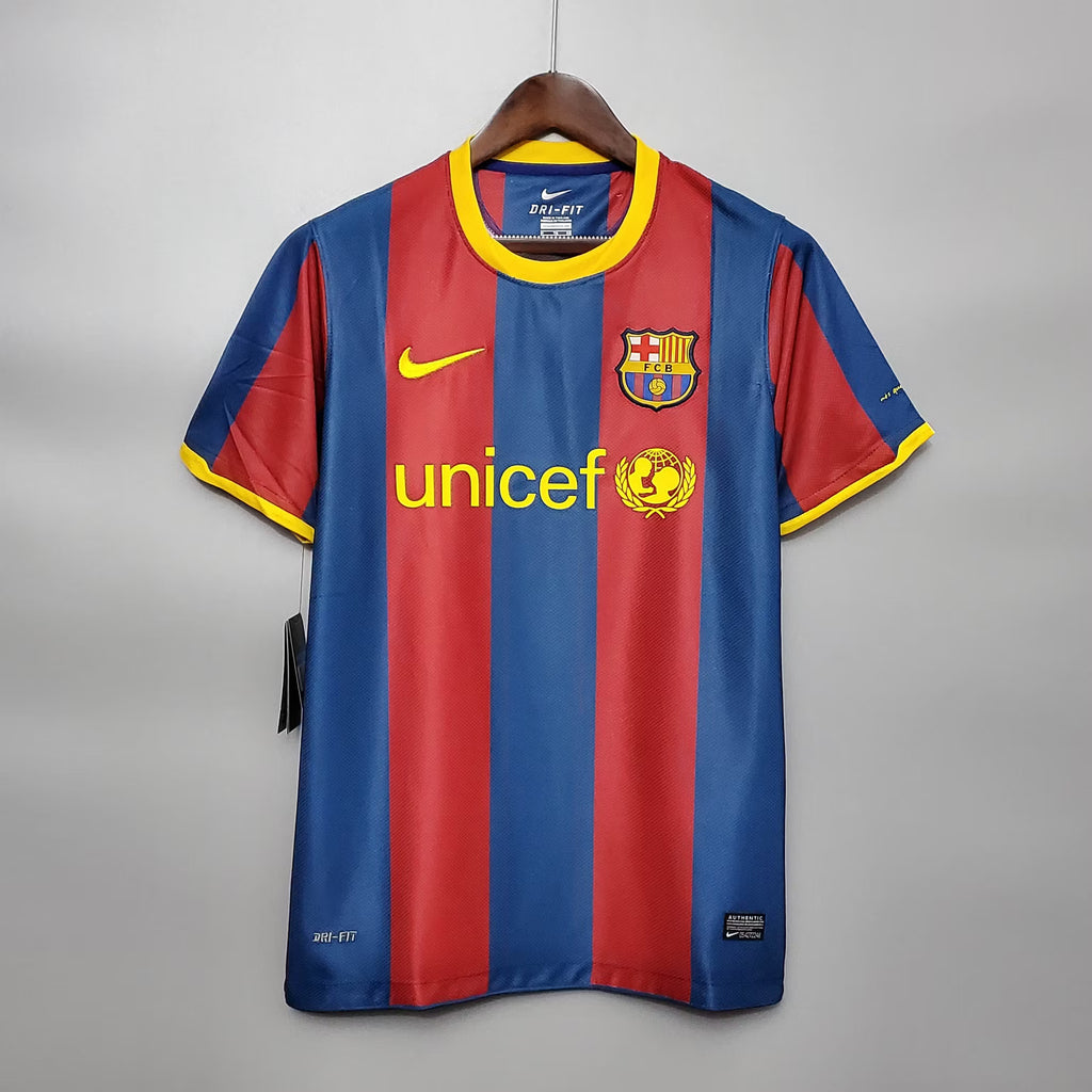 FC Barcelona 2010/11 Retro Home Jersey – Legendary Champions Edition