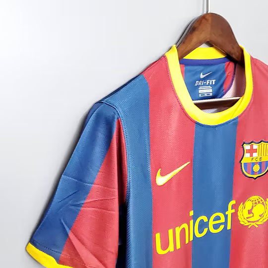 FC Barcelona 2010/11 Retro Home Jersey – Legendary Champions Edition