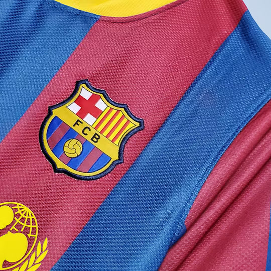 FC Barcelona 2010/11 Retro Home Jersey – Legendary Champions Edition